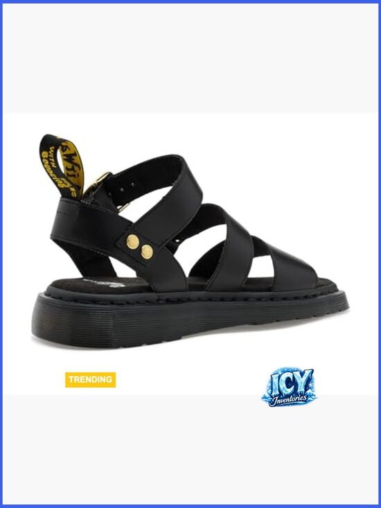 Goodyear Welted Leather Sandals with Adjustable Buckle Strap main image 6